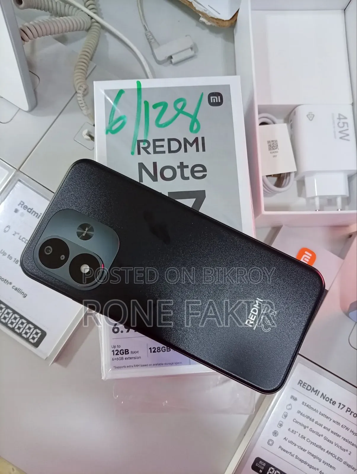 Xiaomi Redmi Note 17 5G 128 GB Black