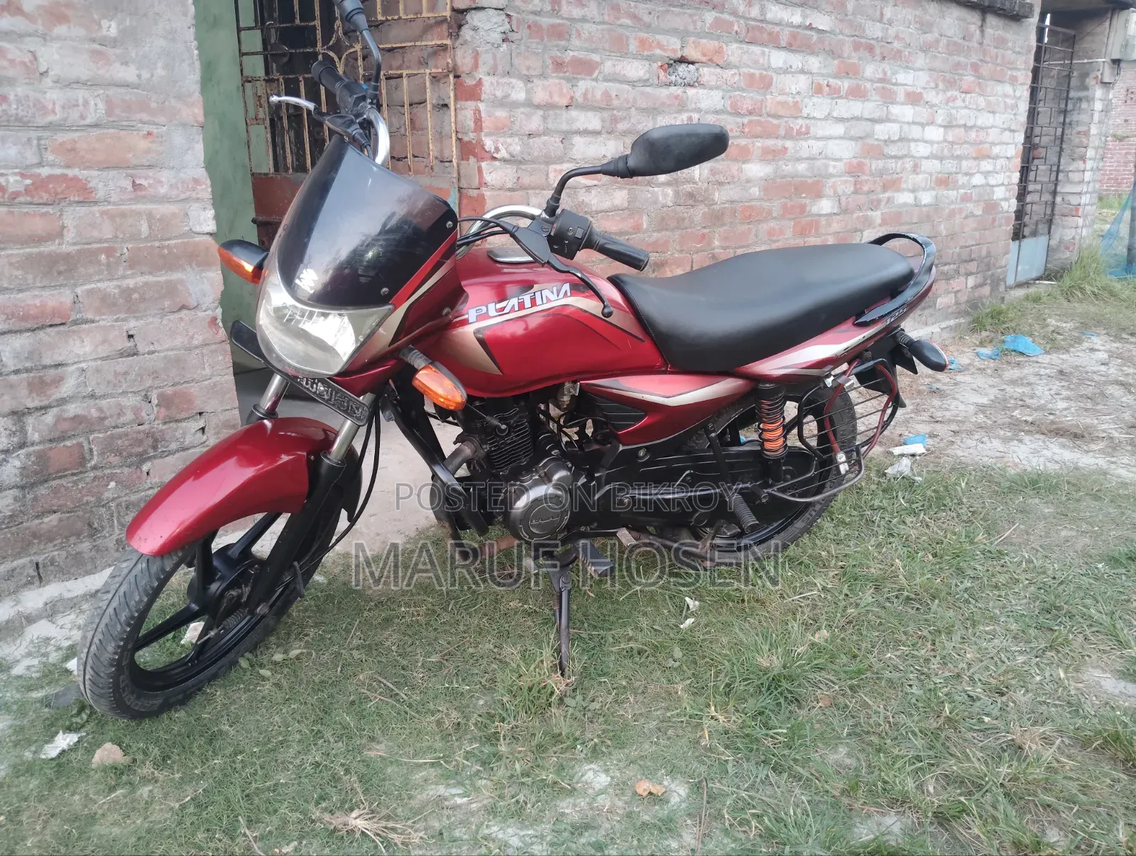 Bajaj Platina 125 2012 Red