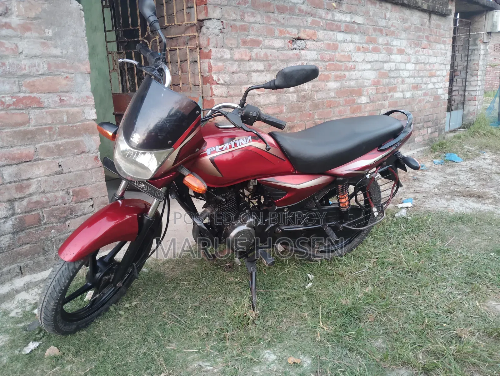 Bajaj Platina 125 2012 Red