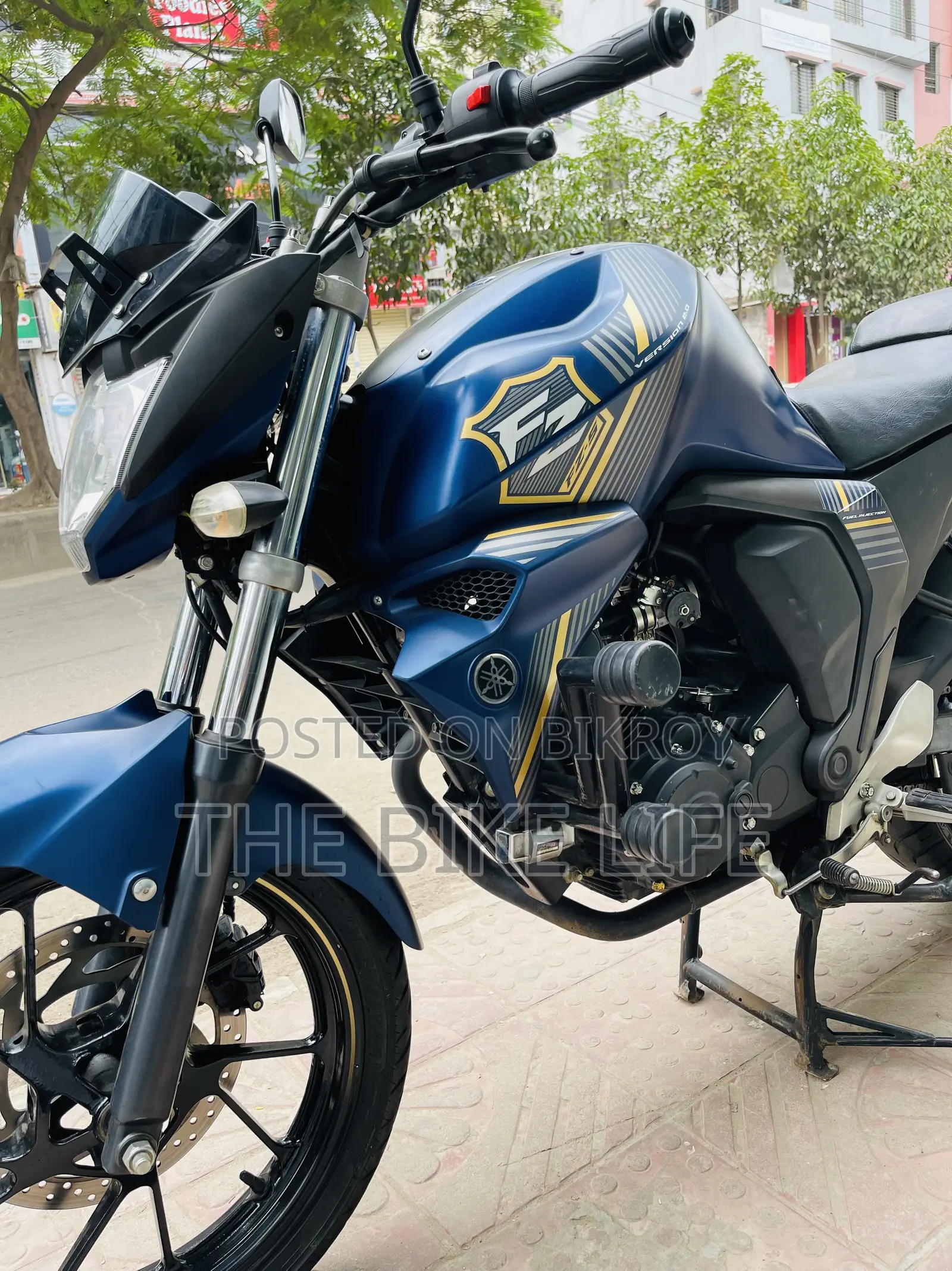 ইয়ামাহা এফজেডএস ভি২ ২০২২ ব্লু