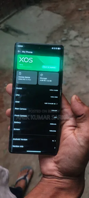 Infinix Hot 50 Pro+ 4G 128 GB Blue