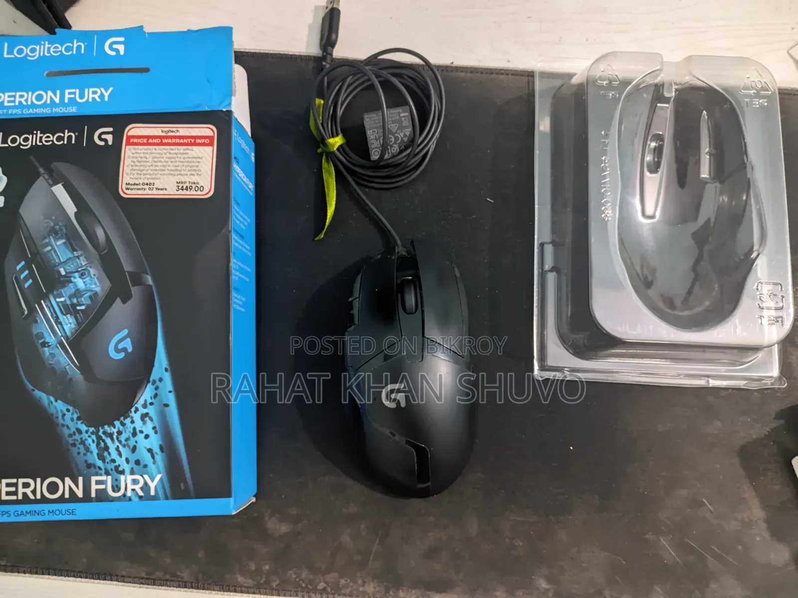 Logitech G402 Hyperion Fury Gaming Mouse | Warranty Available