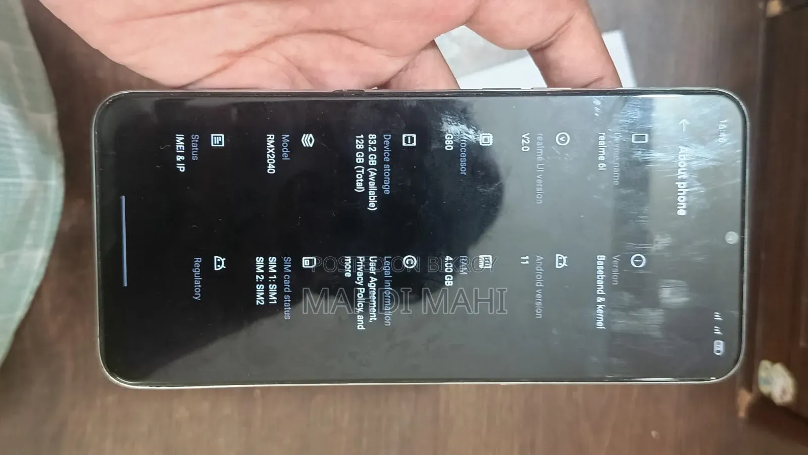 Realme 6i 128 GB White