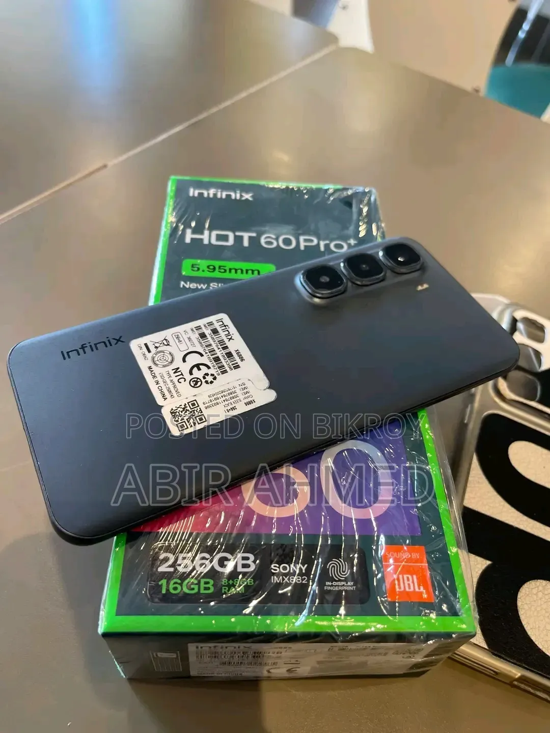 Infinix Hot 60 Pro+ 256 GB Bronze