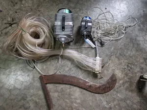 Two Oxygen Motors, One Fish Cutting Blade