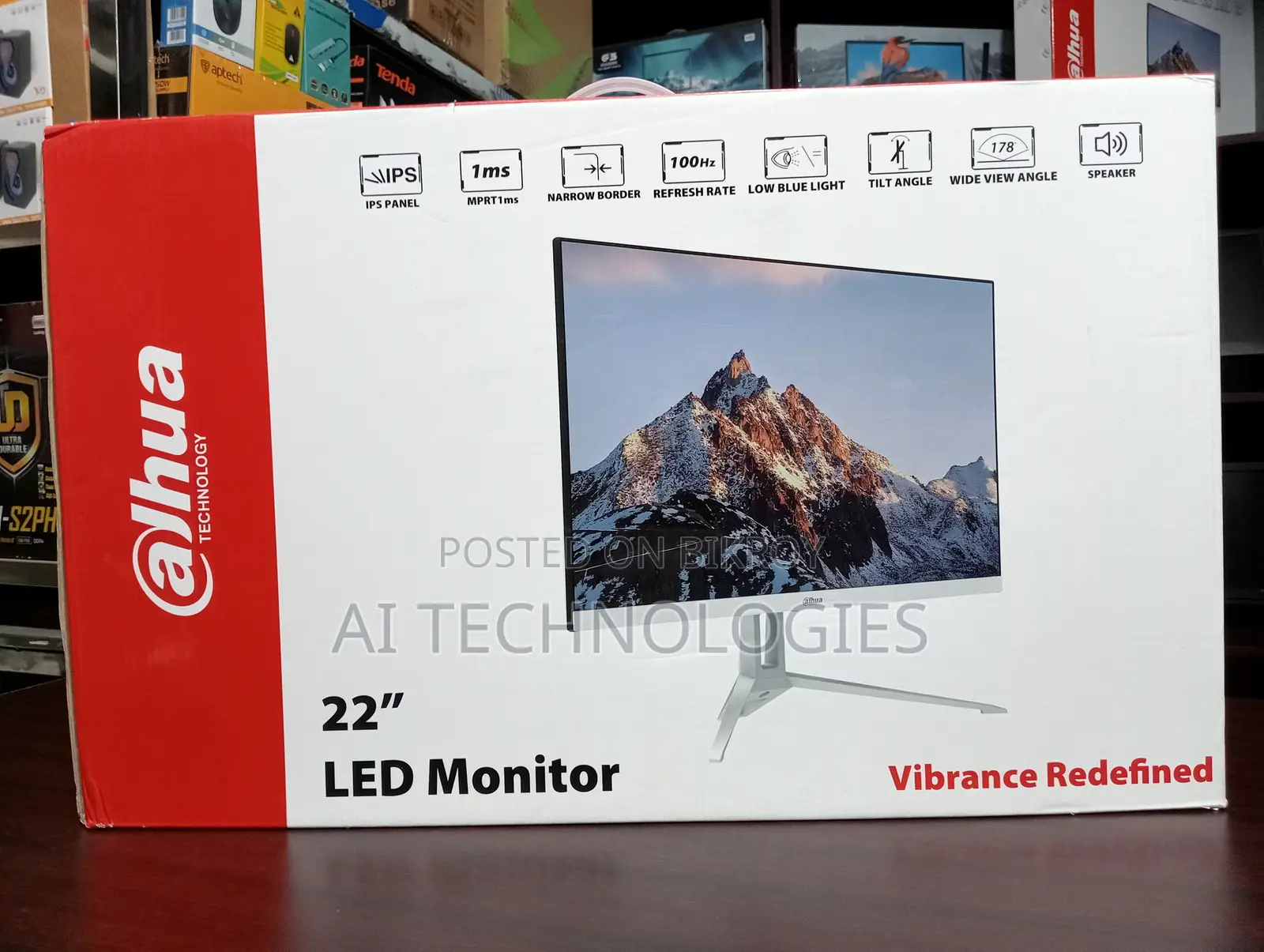 Dahua Borderless 22 Inch Full HD IPS Monitor - DHI-LM22-B201DW
