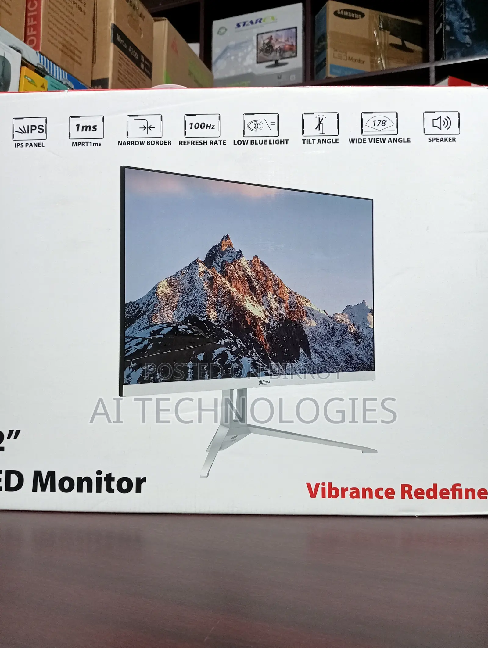 Dahua Borderless 22 Inch Full HD IPS Monitor - DHI-LM22-B201DW