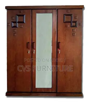 Product Id = ৩ দরজার প্রশস্ত স্টোরেজ আলমারি CVS-AL-13