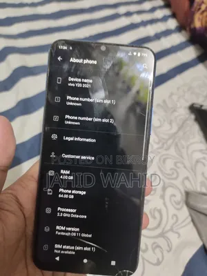 Vivo Y20 64 GB Blue
