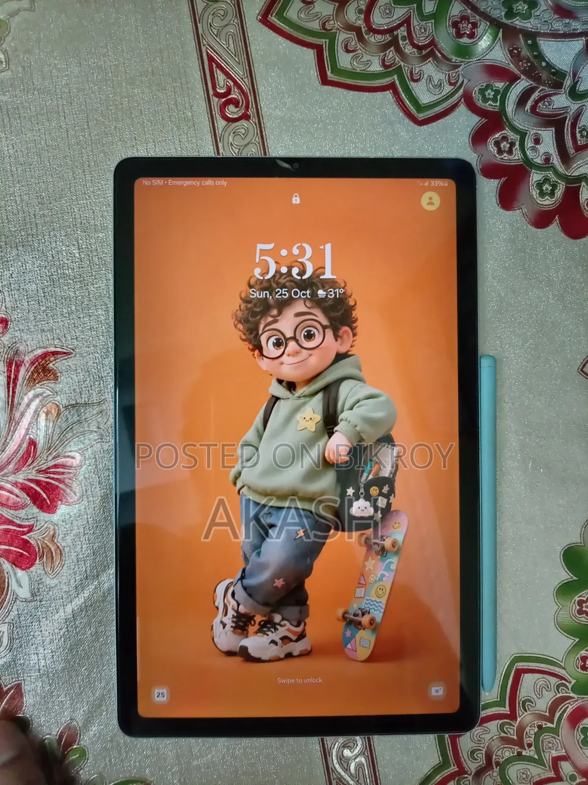 স্যামসাং গ্যালাক্সি ট্যাব এস৬ লাইট ৪ জিবি নীল