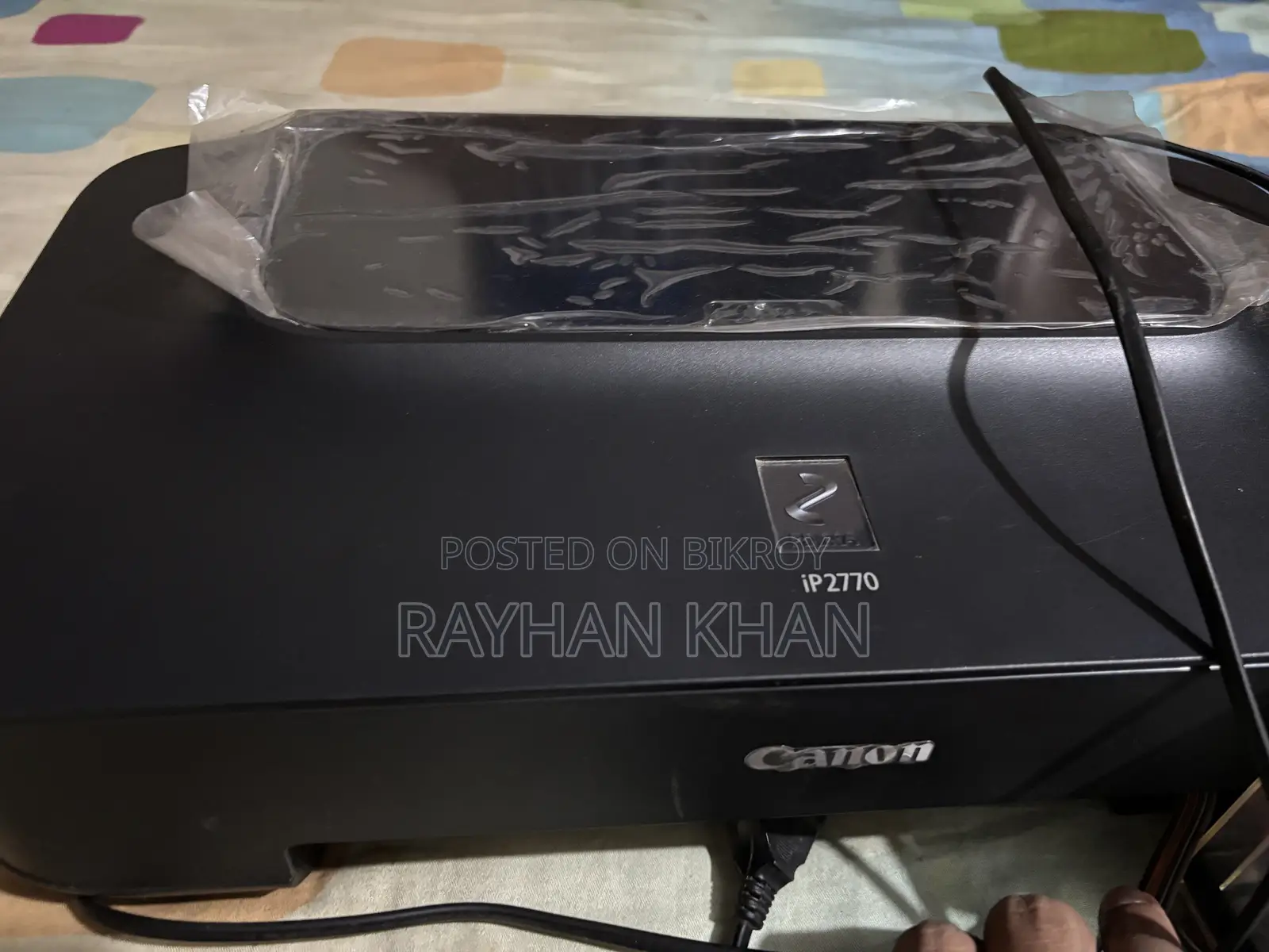 Canon Pixma IP 2770 Inkjet Printer With Original PG 810 & PG 811 Ink