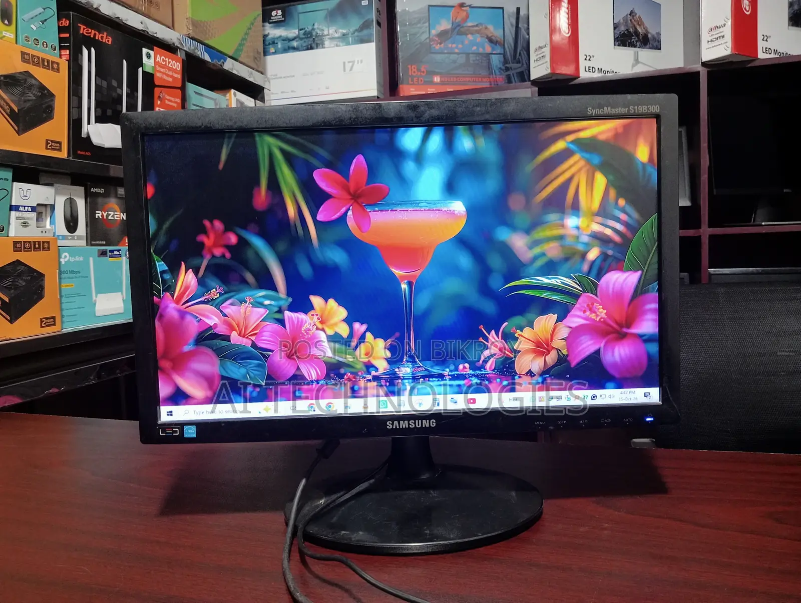 Samsung 19inch Wide HD+ LED Monitor - S19B300B