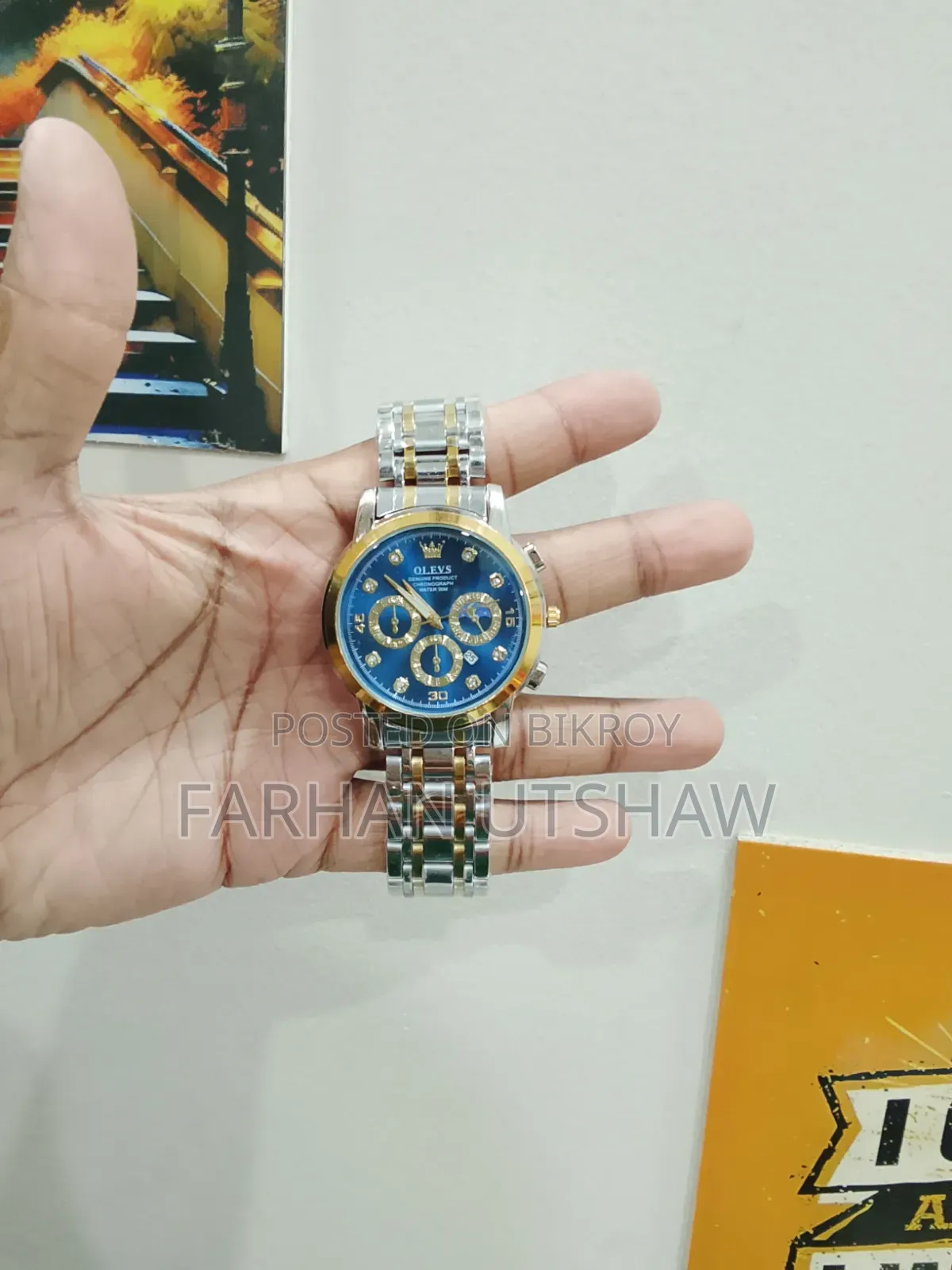ওলেভস ওয়াটারপ্রুফ ঘড়ি