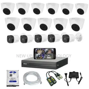 Photo - CCTV Packege 16 Channel Dahua DVR 16-PCS Camera 500GB HDD