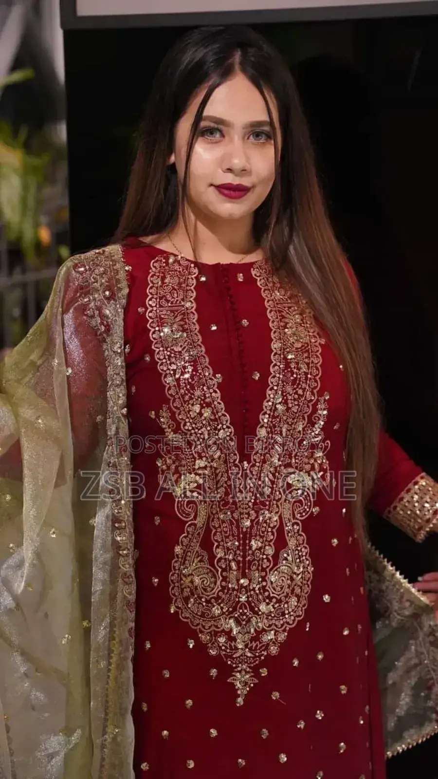 জর্জেট থ্রি পিস ড্রেস নতুন পণ্য