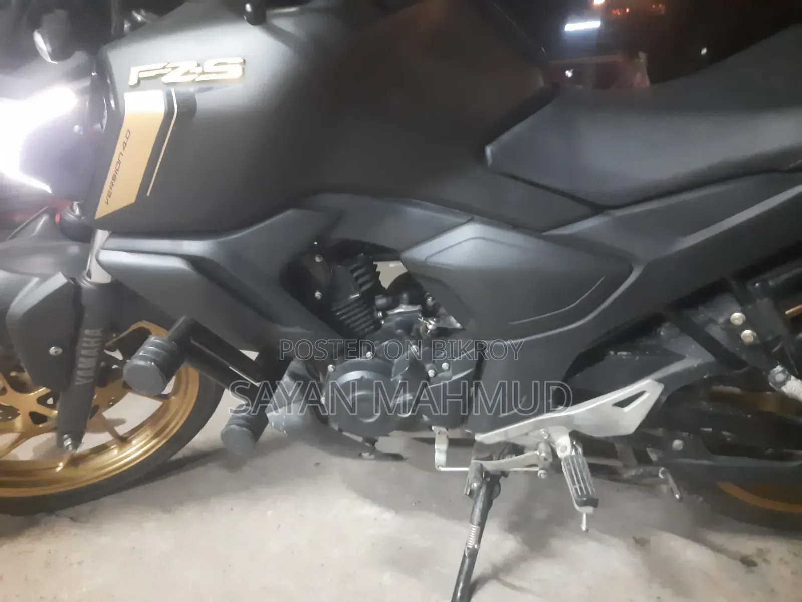 Yamaha FZS V4 2026 Black