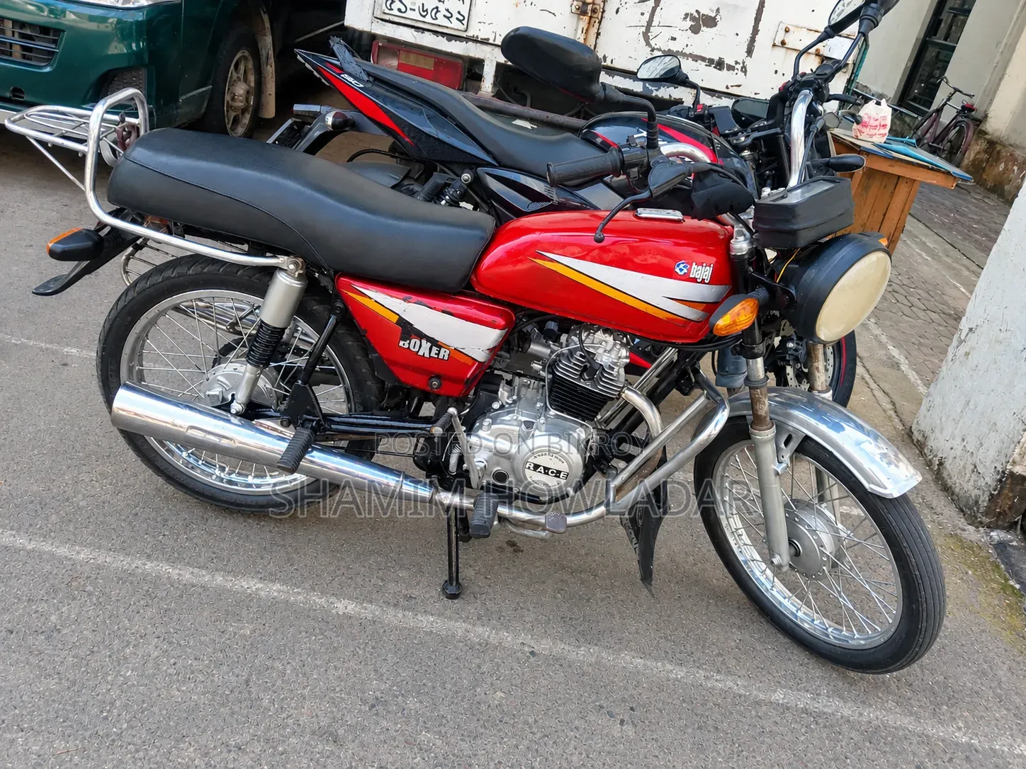Bajaj Boxer 100 2009 Red