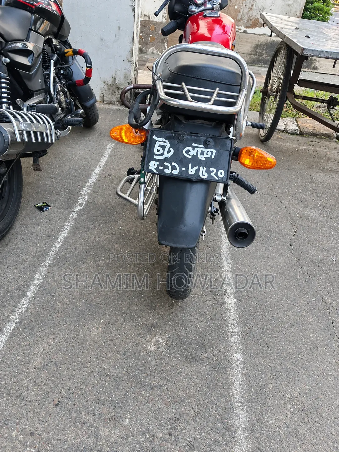 Bajaj Boxer 100 2009 Red