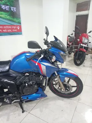TVS Apache RTR 160 2V 2019 Blue