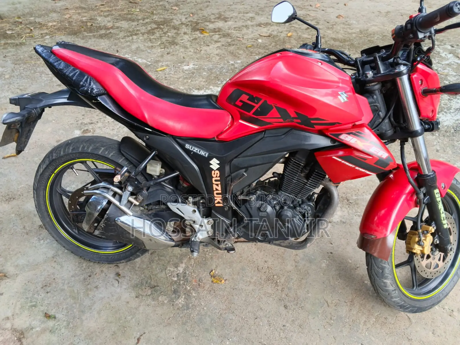 Suzuki Gixxer 2017 Red