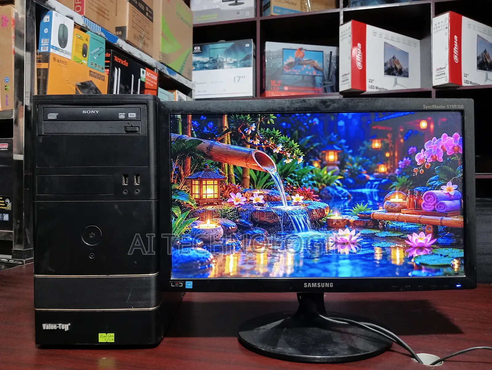 Desktop Computer 4GB RAM Intel Core 2 Duo 320GB HDD