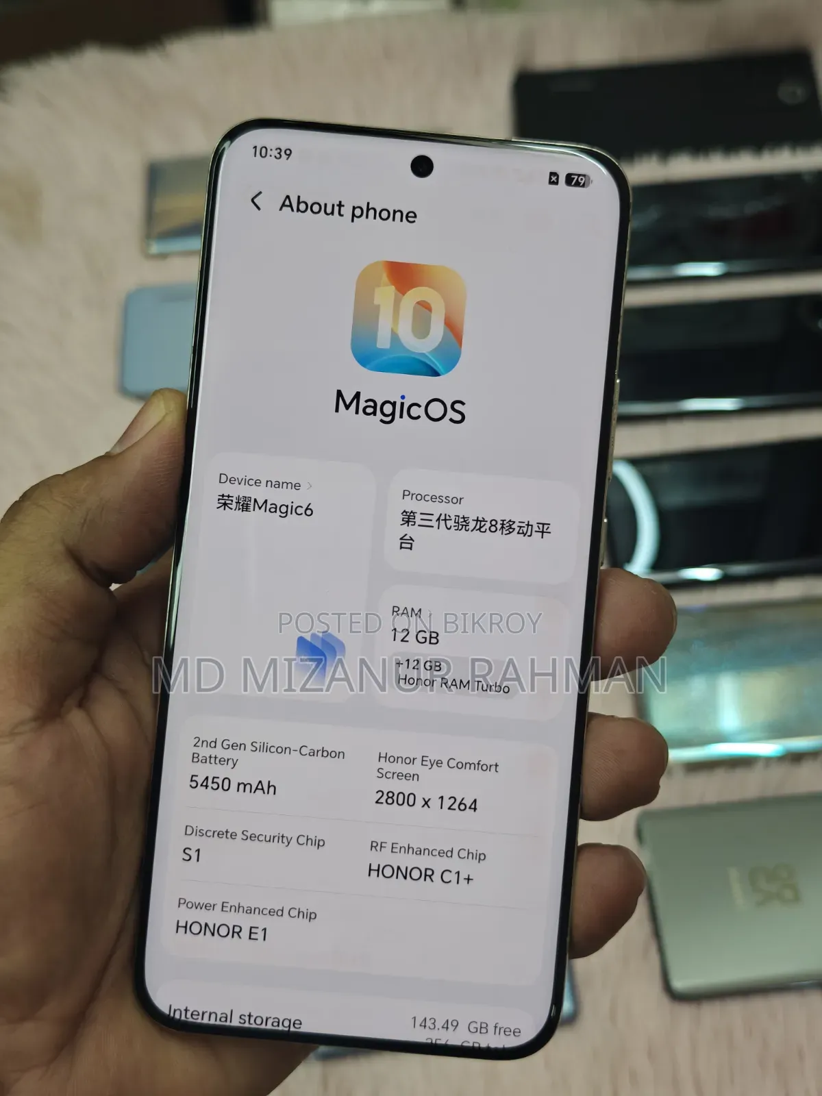 Honor Magic6 256 GB Green