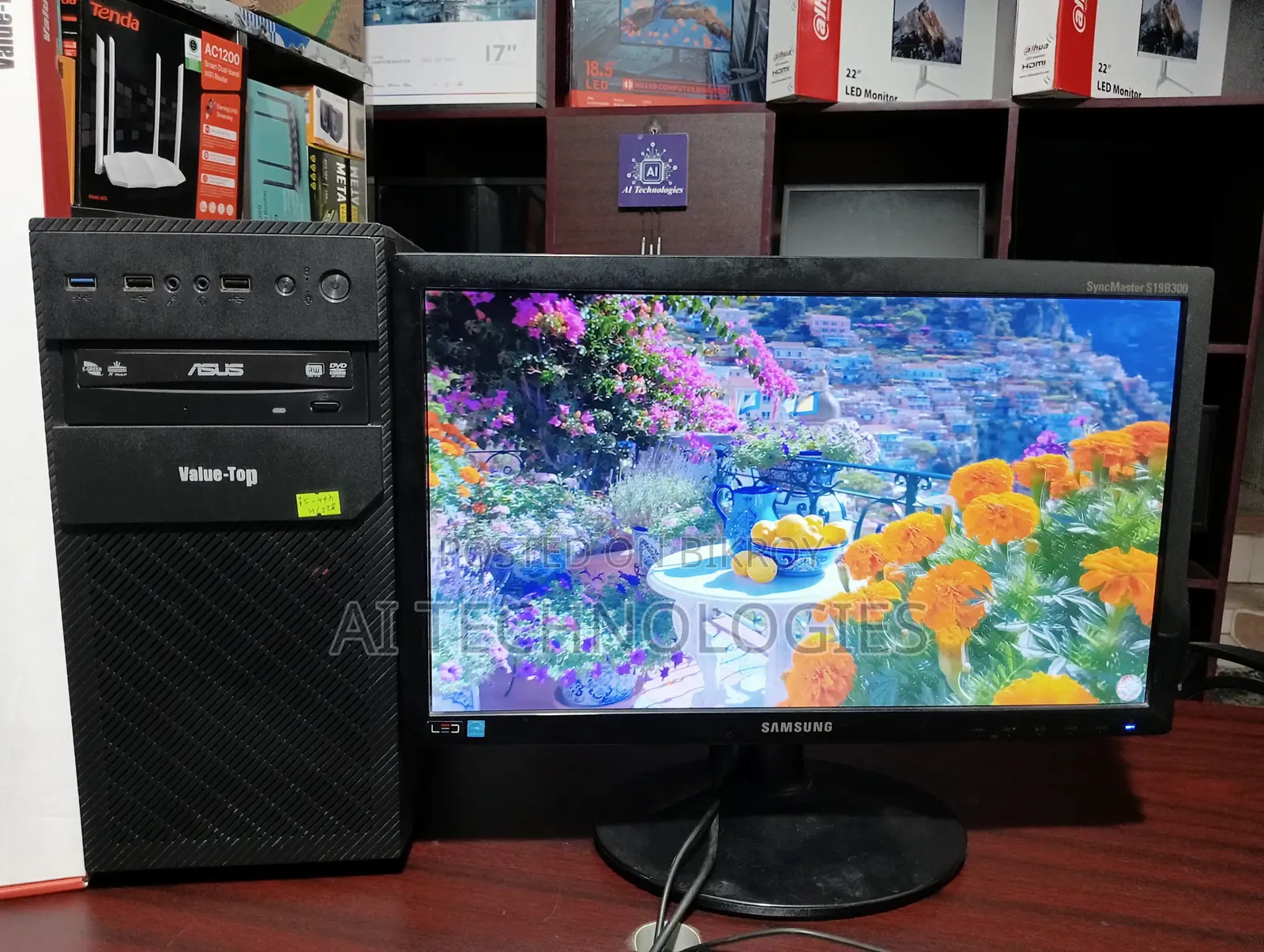 Desktop Computer Asus 4GB Intel Core i5 SSD 128GB
