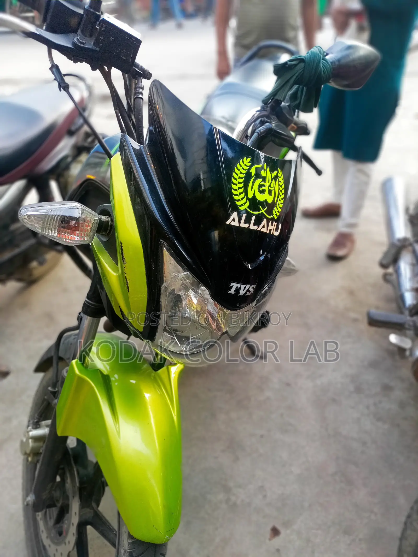 টিভিএস স্ট্রাইকার ১২৫ ২০১৮ সবুজ