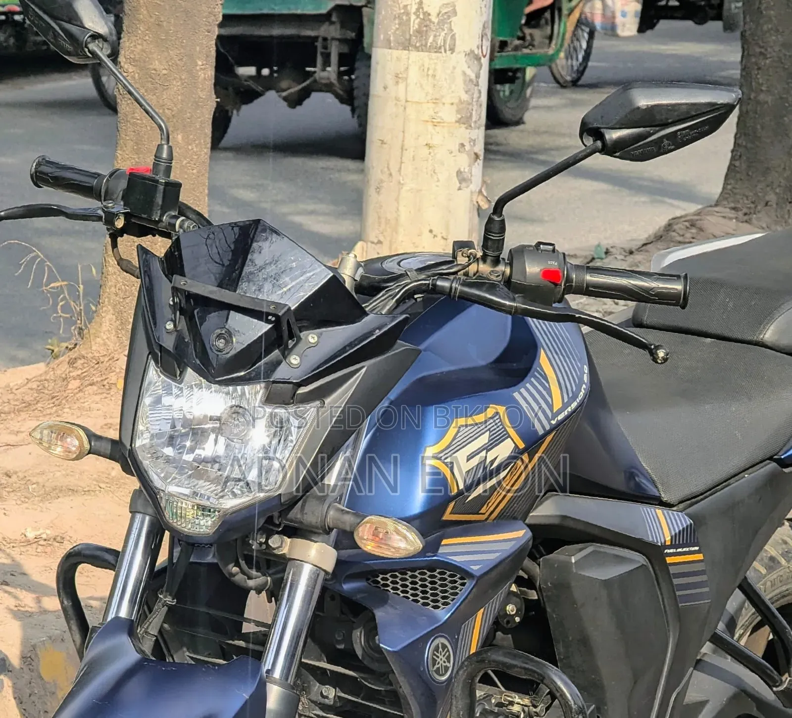 New Yamaha FZS V2 2022 Blue