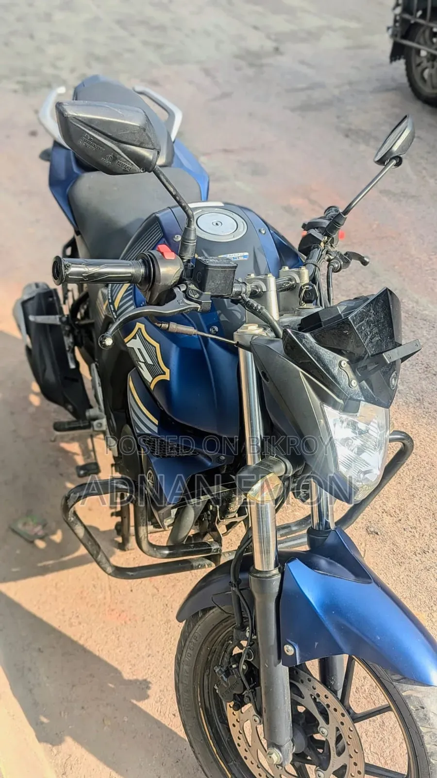 New Yamaha FZS V2 2022 Blue