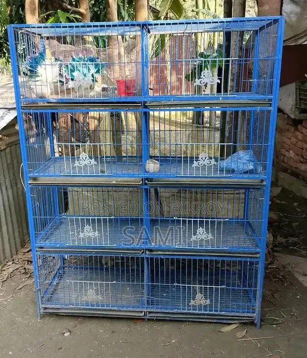 8 Compartment Nut System Cage, Pat to Pat, Everything is Detachable