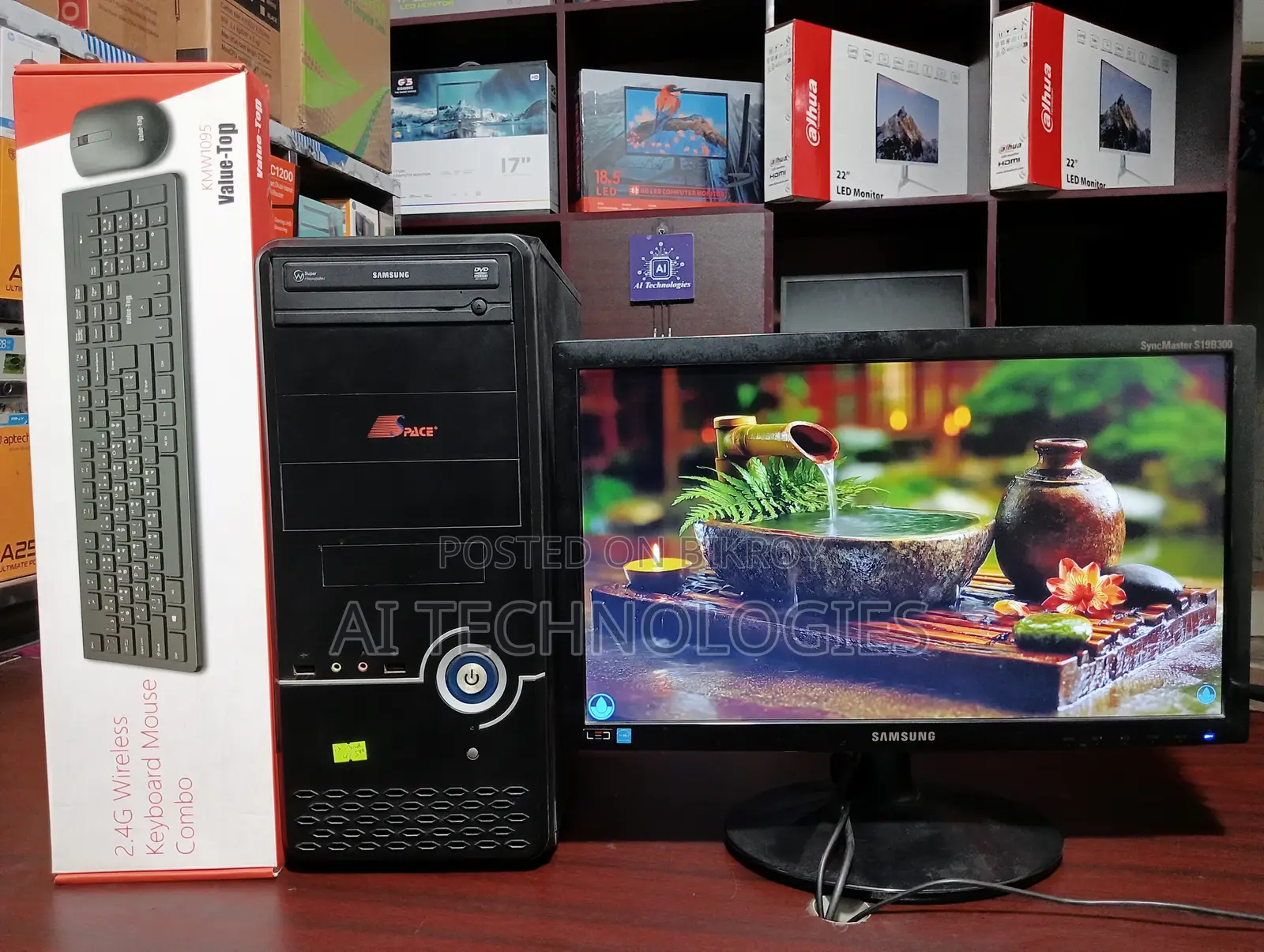 Desktop Computer Gigabyte 4GB Intel Core i3 HDD 500GB