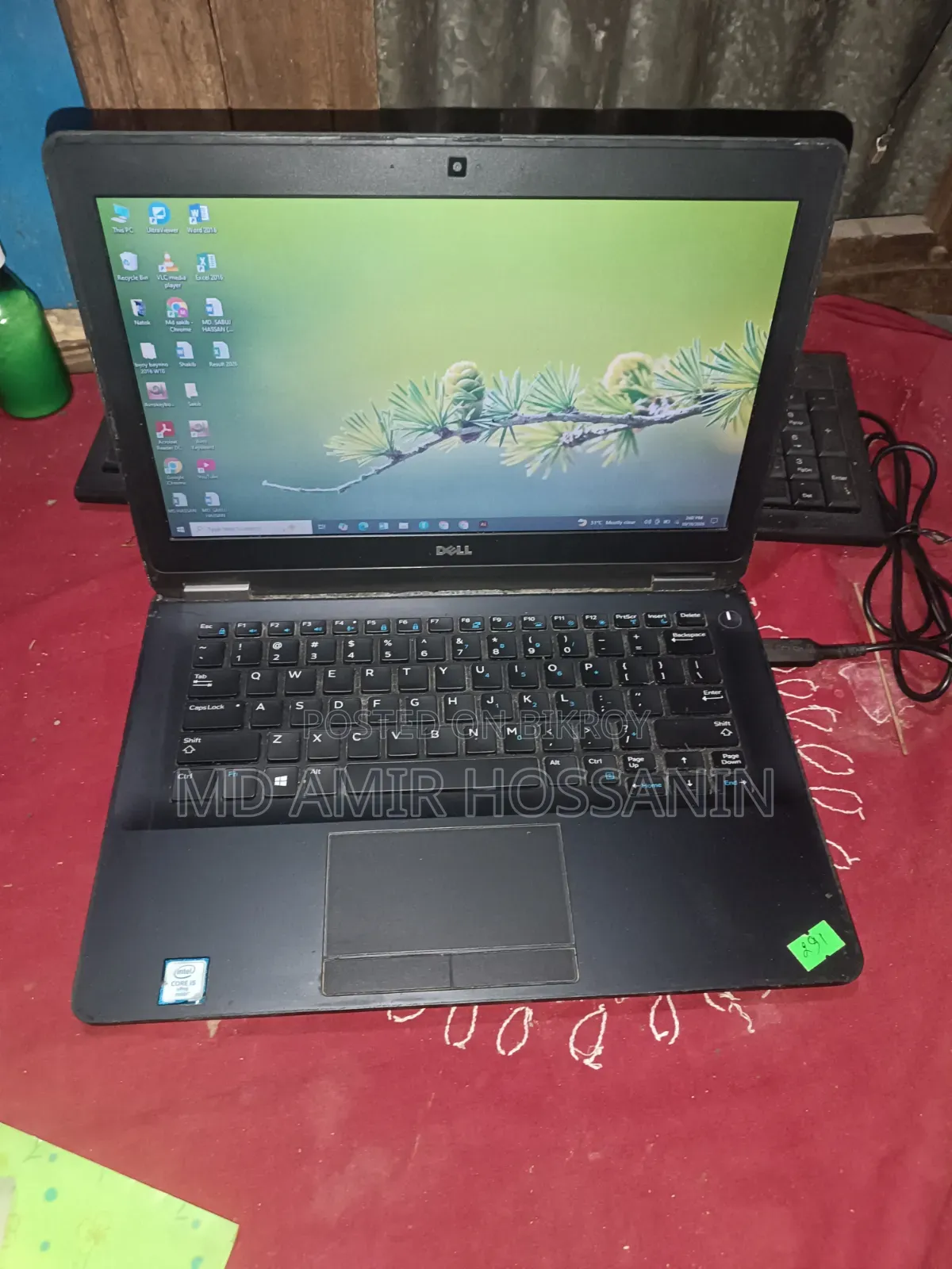 Laptop Dell Latitude E7270 4GB Intel Core i5 SSD 256GB