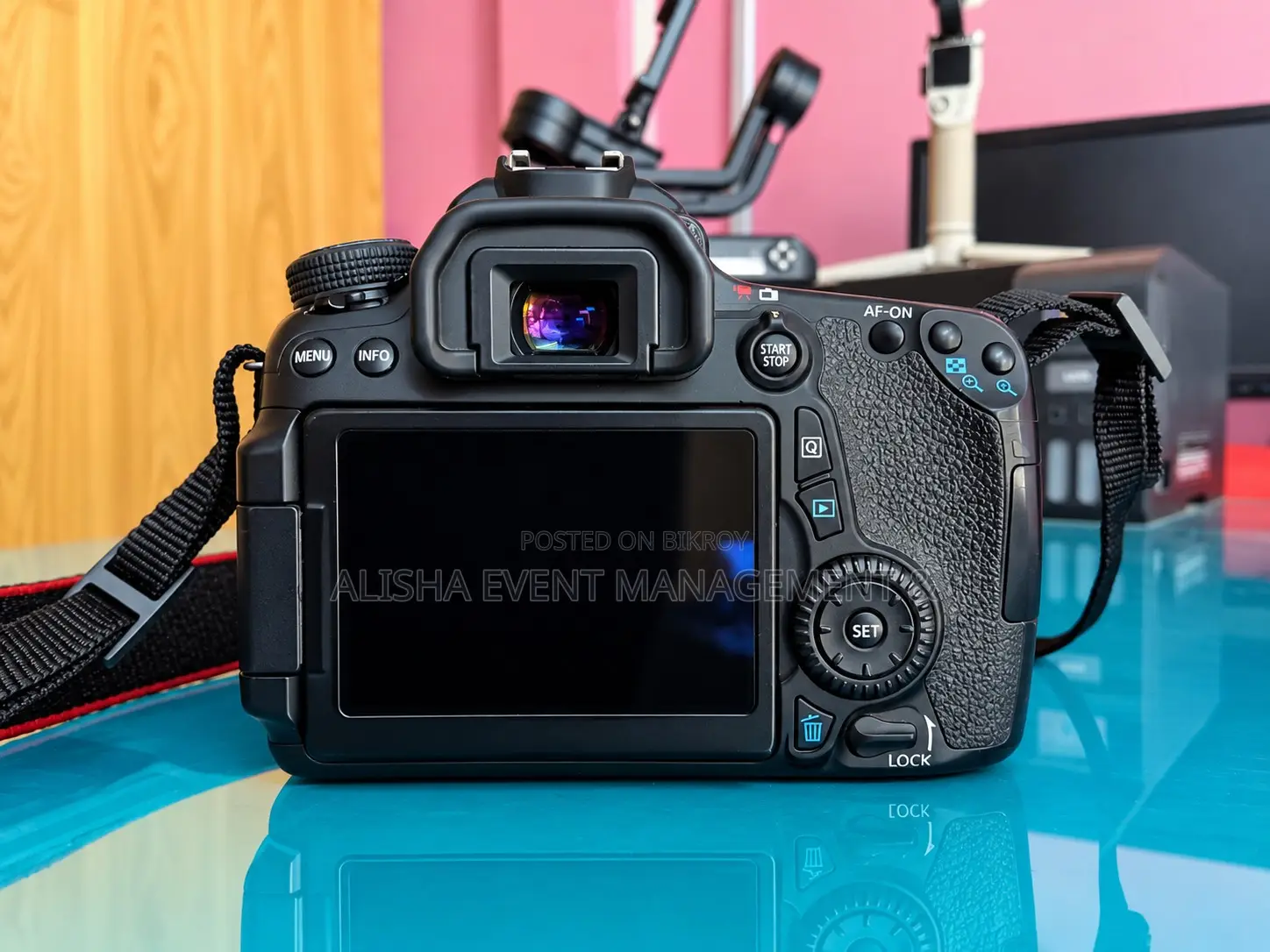 Canon 70D With 18-55mm Zoom Lens