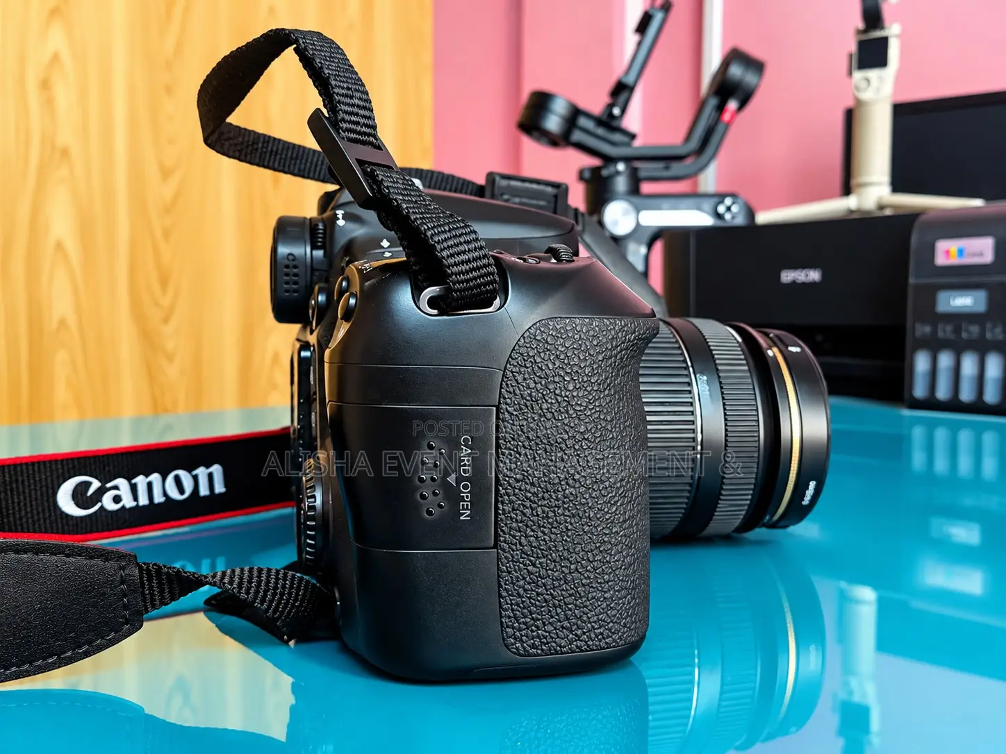 Canon 70D With 18-55mm Zoom Lens