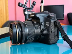 Canon 70D With 18-55mm Zoom Lens
