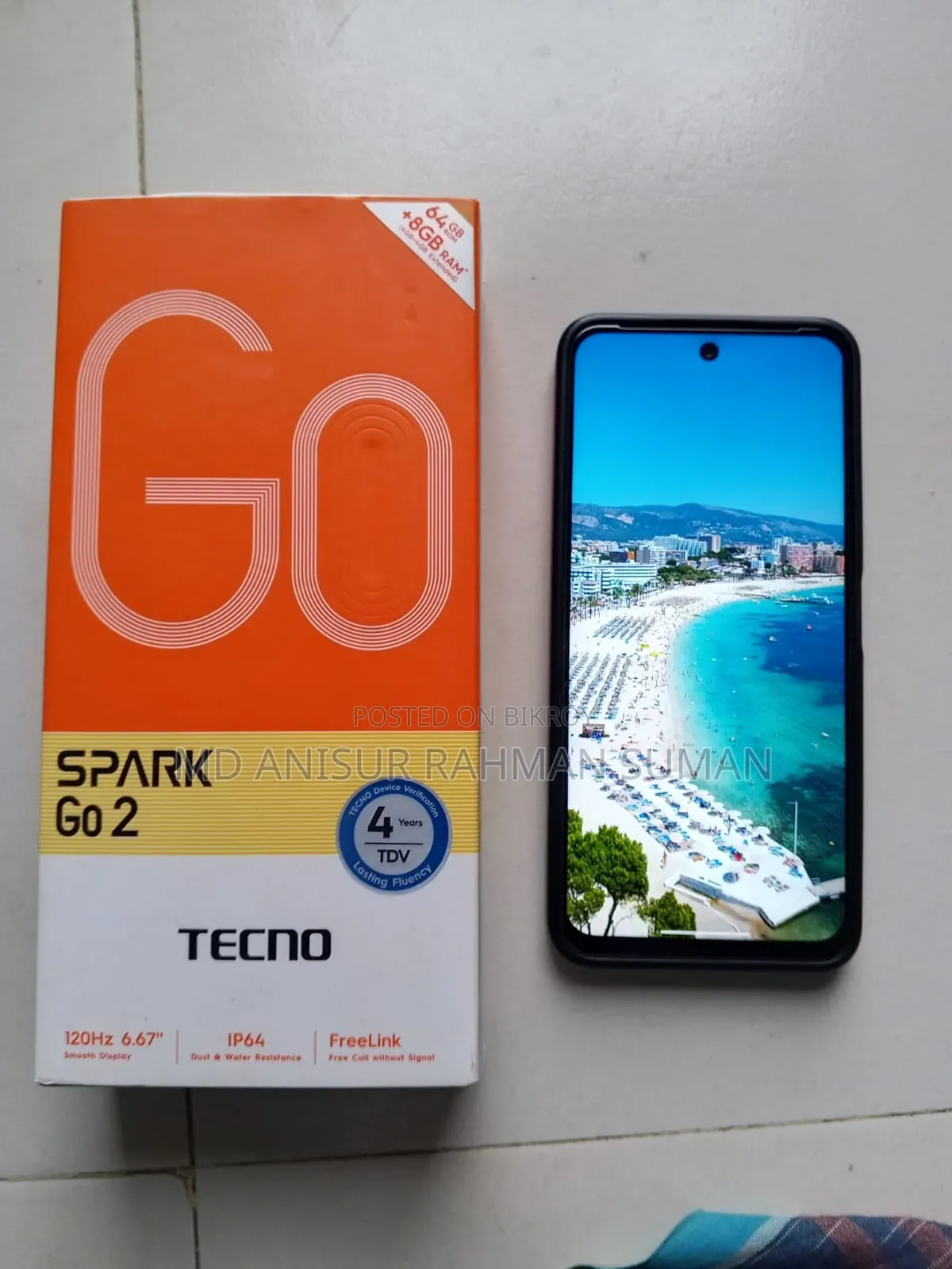 Tecno Spark Go 64 GB Black