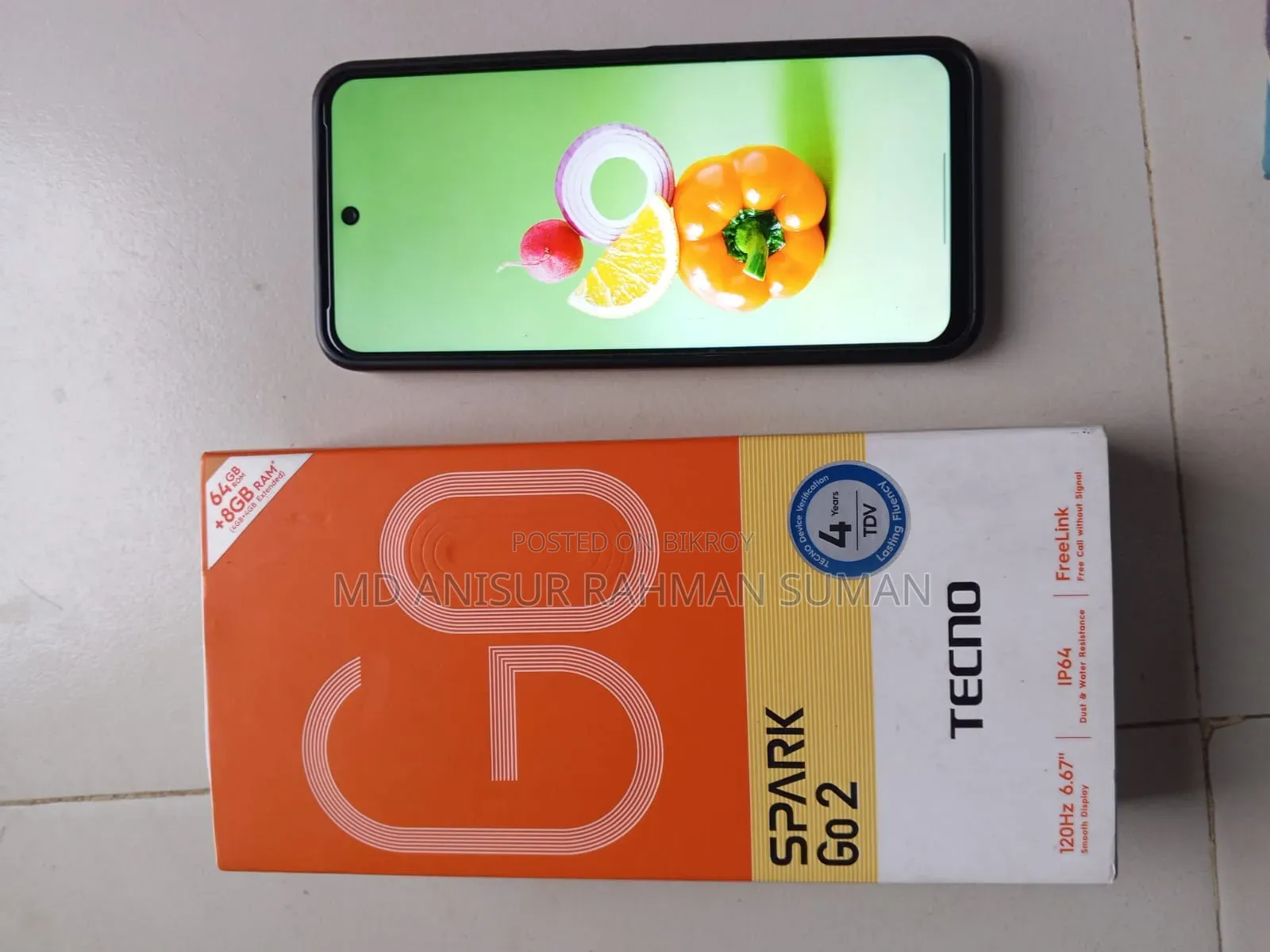 Tecno Spark Go 64 GB Black