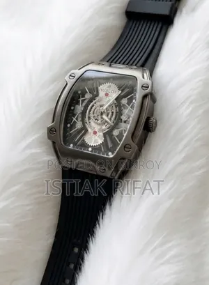Hublot Inspired Luxury Skeleton Watch for Sale