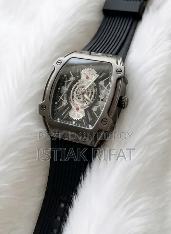 Hublot Inspired Luxury Skeleton Watch for Sale
