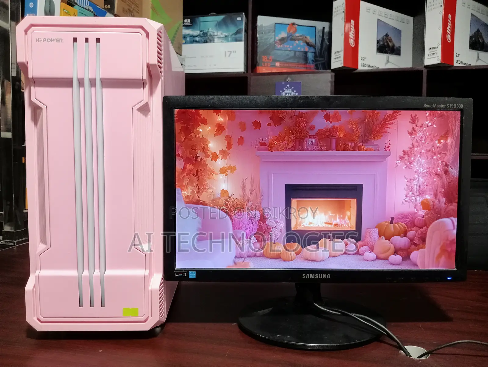 Desktop Computer MSI Model 4GB RAM AMD Ryzen 5 Processor 128GB HDD