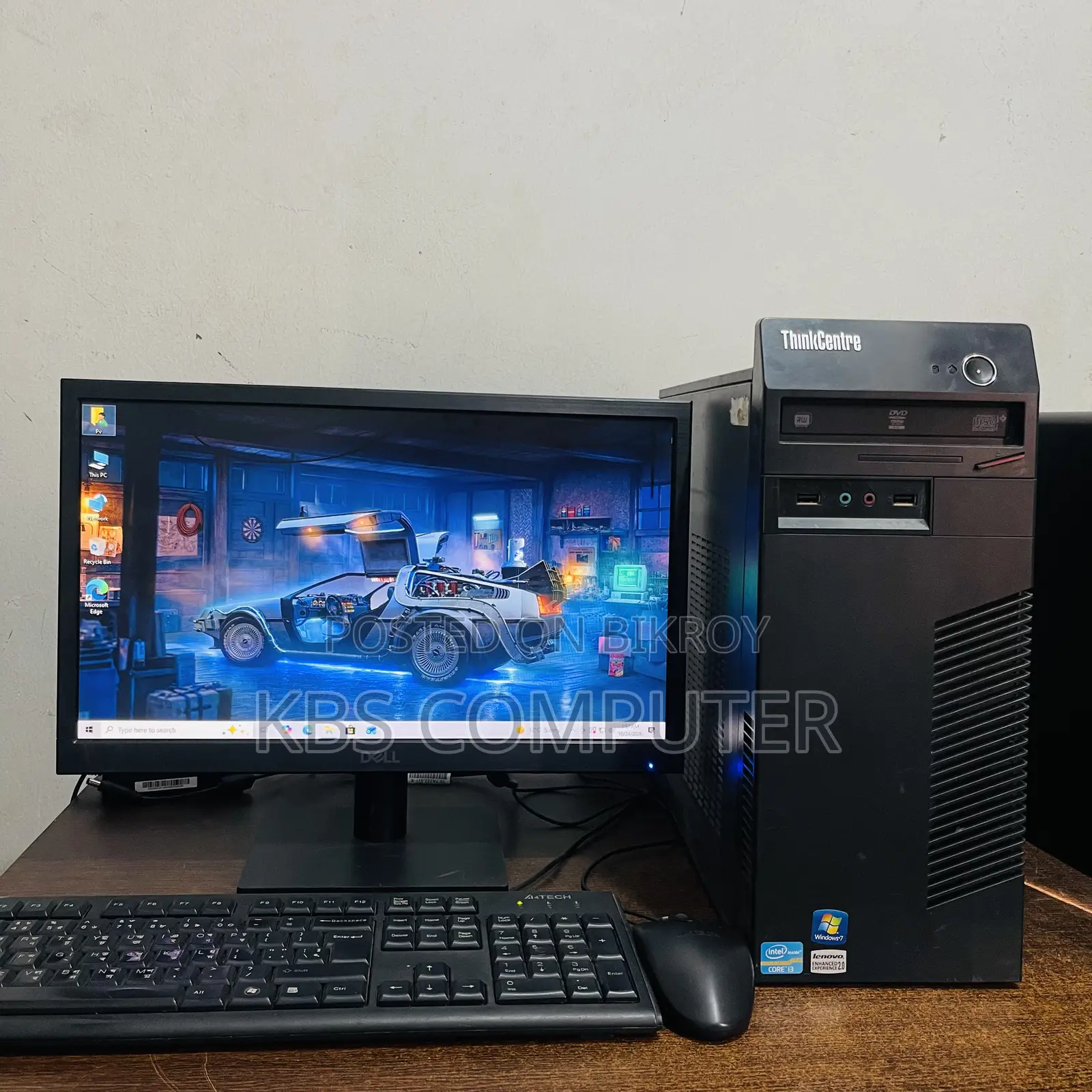 Desktop Computer Lenovo 4GB Intel Core i3 SSD 128GB