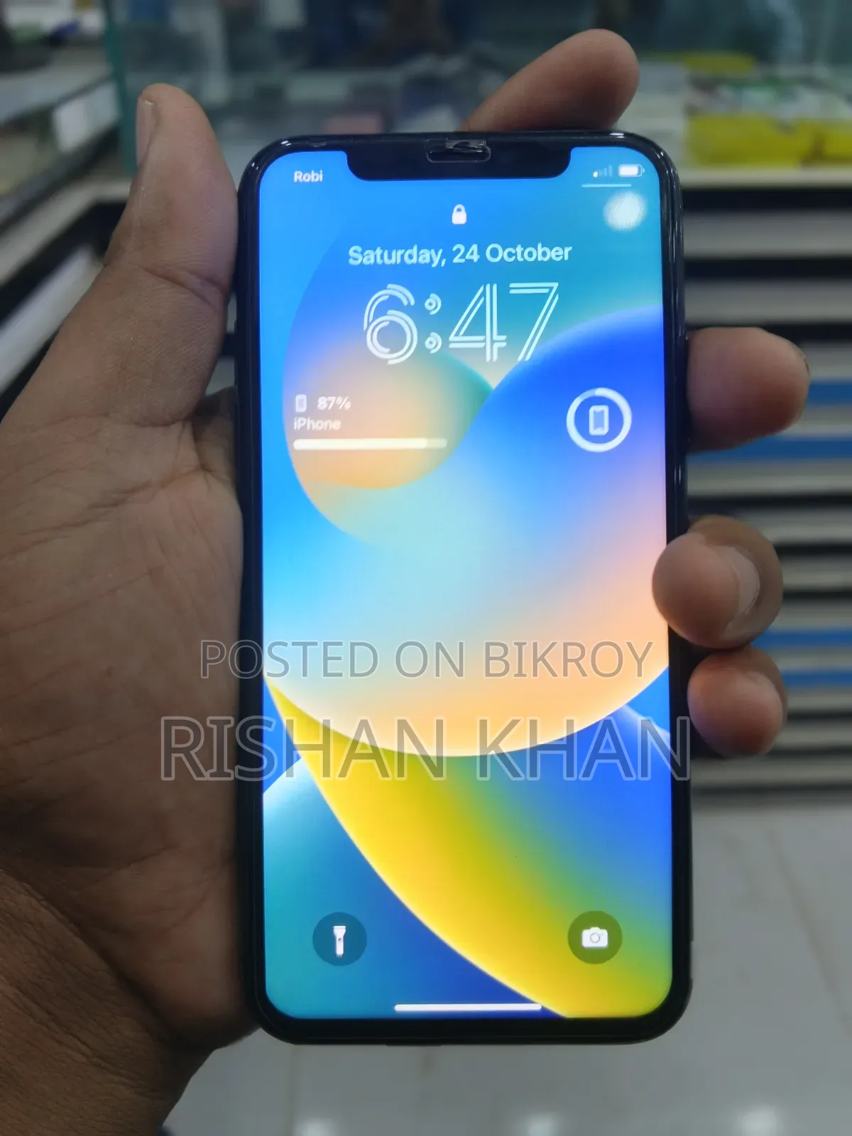 Apple iPhone X 64 GB Black
