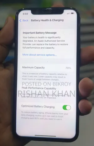 Apple iPhone X 64 GB Black