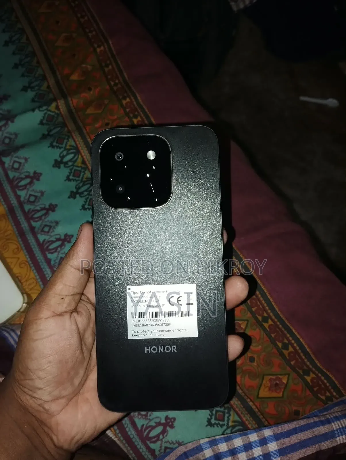 Honor X6C 128 GB Black