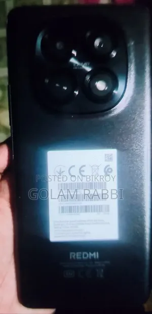 শাওমি রেডমি নোট ১৫ ২৫৬ জিবি ব্ল্যাক