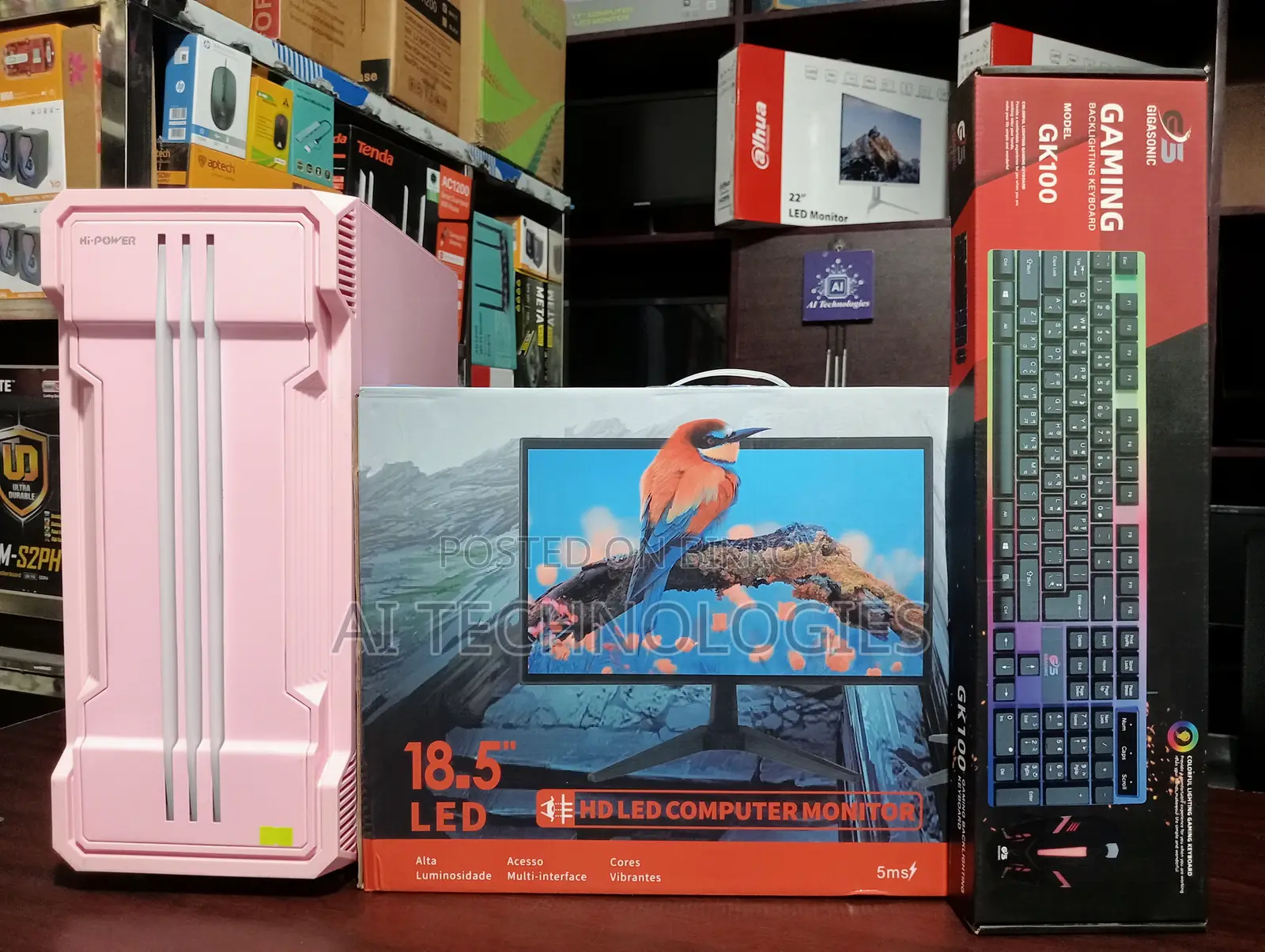 Desktop Computer MSI model 4GB AMD Ryzen 5 SSD 128GB