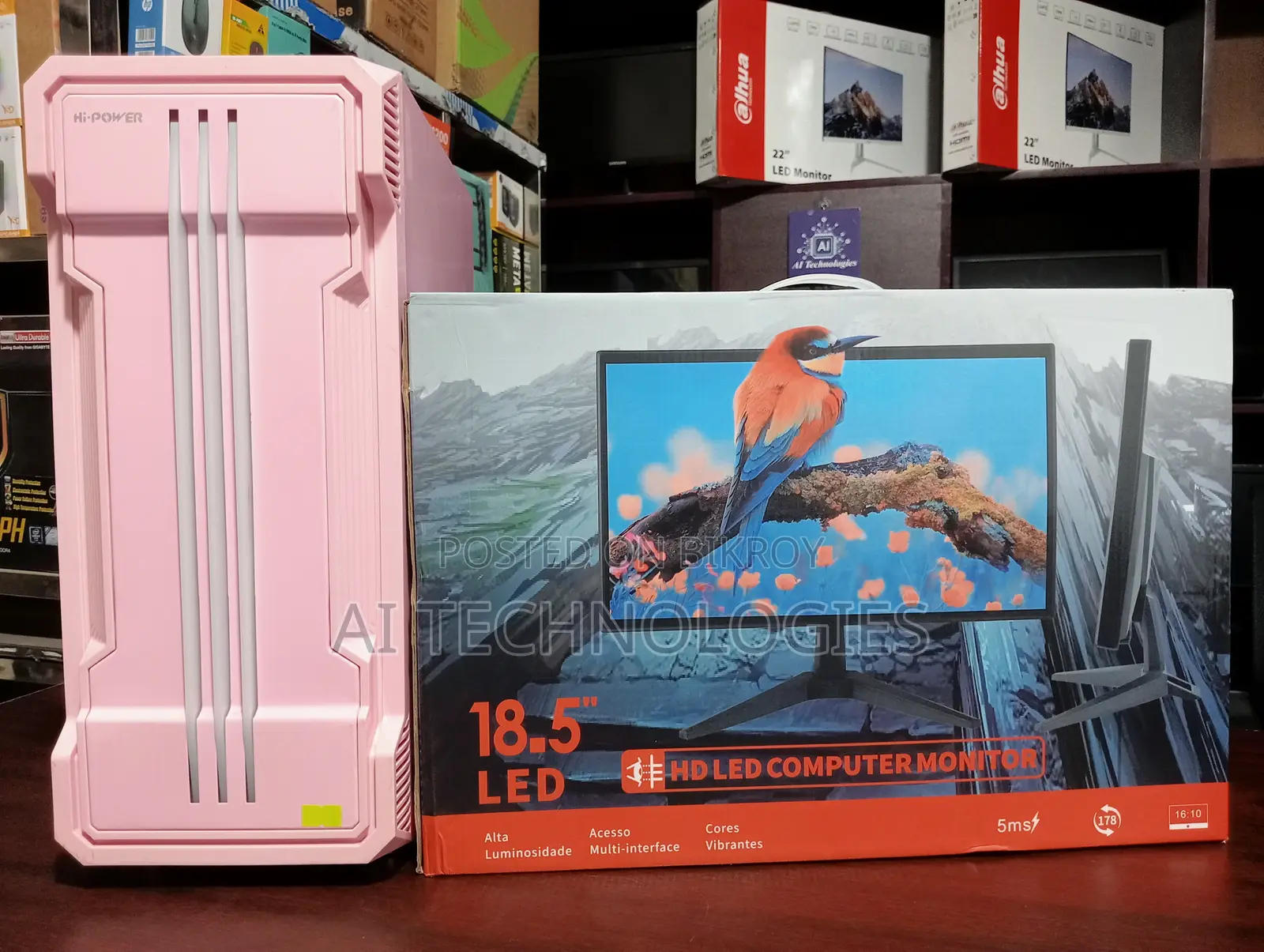 Desktop Computer MSI model 4GB AMD Ryzen 5 SSD 128GB