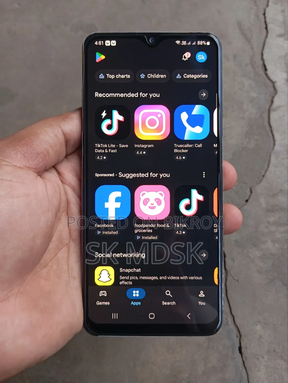 Samsung Galaxy M32 128 GB Black