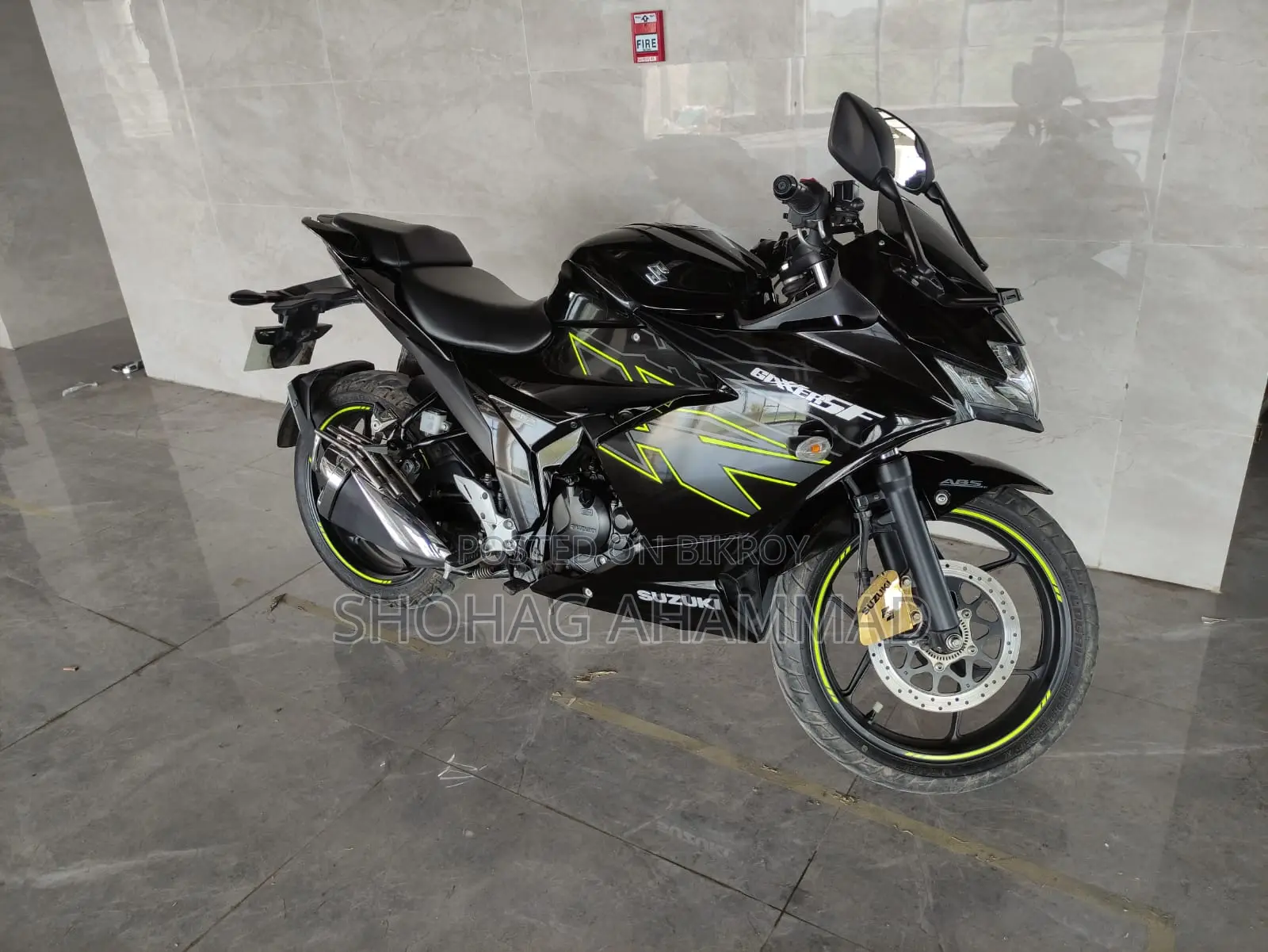 Suzuki Gixxer SF 2023 Black